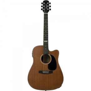 Violão Giannini Gf1d Ceq Aço Walnut Satin Giannini. - Produto Queridinho!