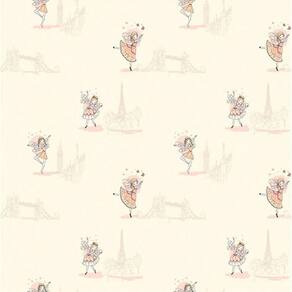 Papel De Parede All Kids Fadas H2911802 Rolo 10m X 0,53m