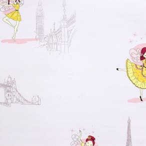 Papel De Parede All Kids Fadas H2911805 Rolo 10m X 0,53m