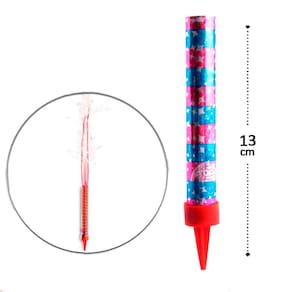 Vela de Aniversário Vermelho - Tudo em Caixa