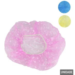 Touca de Banho Plástico 3 Peças Colors - Tudo em Caixa