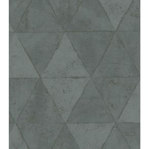 Papel De Parede Infinity Pirâmide Verde If3102 - Rolo 10m X 0,53m