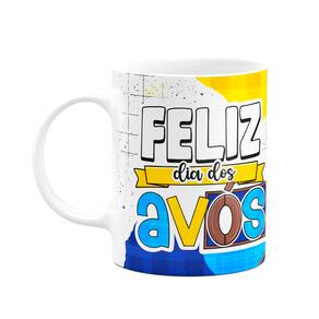 Caneca dia dos Avós - Feliz dia dos avós - M2