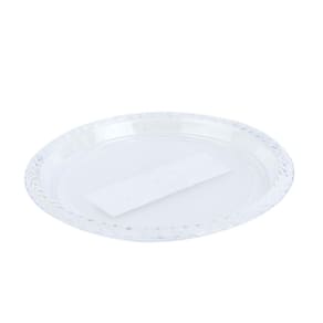 Bandeja de Acrílico 20x20cm Redonda Premium - Tudo em Caixa