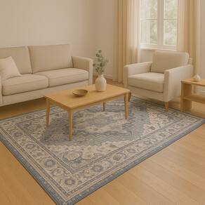 Tapete Vinci Pelo Baixo Antialérgico Impermeável 200x240cm Jolitex - Napoles