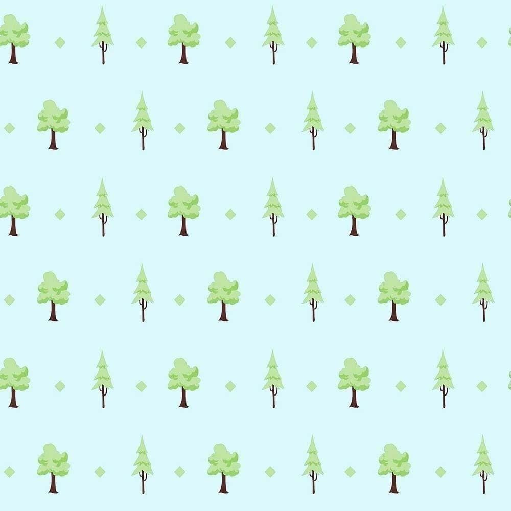 Papel De Parede Play árvores 97814 - Rolo 10m X 0,53m