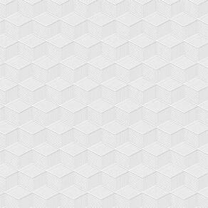 Papel De Parede Fiesta Modern Cubo Mágico Branco 543221 Fiesta Modern 543221