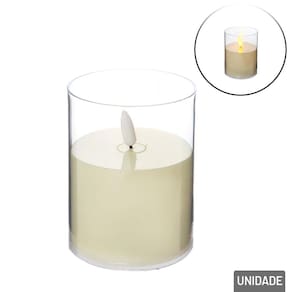 Vela Decorativa de LED 10cm - Tudo em Caixa