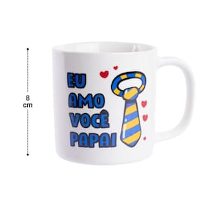 Caneca de Cerâmica 200ml DIA DOS Pais - Tudo em Caixa