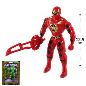 Boneco Herói com Espada Hero Fighters - Tudo em Caixa