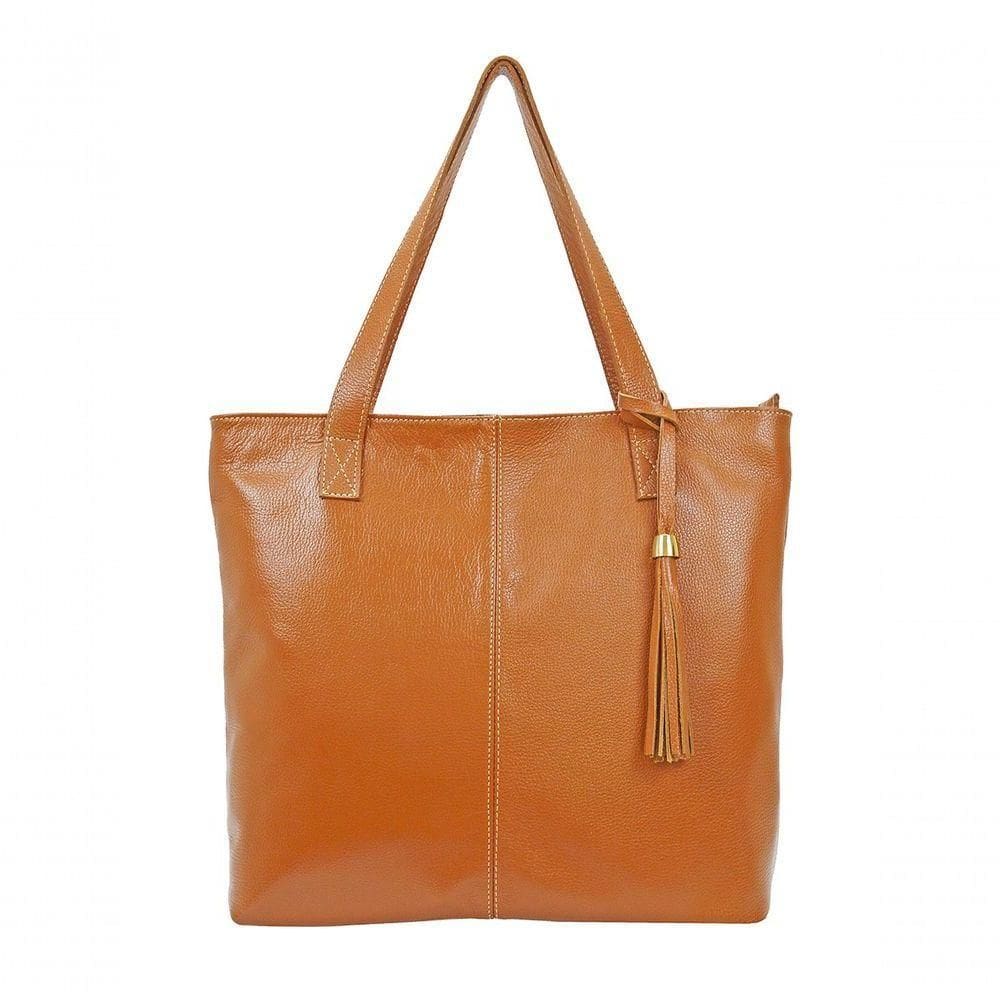 Bolsa Feminina Grande Ombro Sacola Shopbag marrom