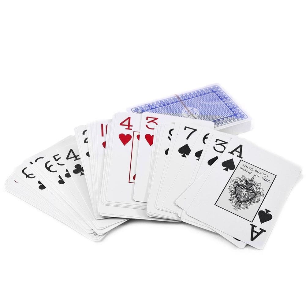 Baralho de Plástico Duplo 108 Cartas - Tudo em Caixa