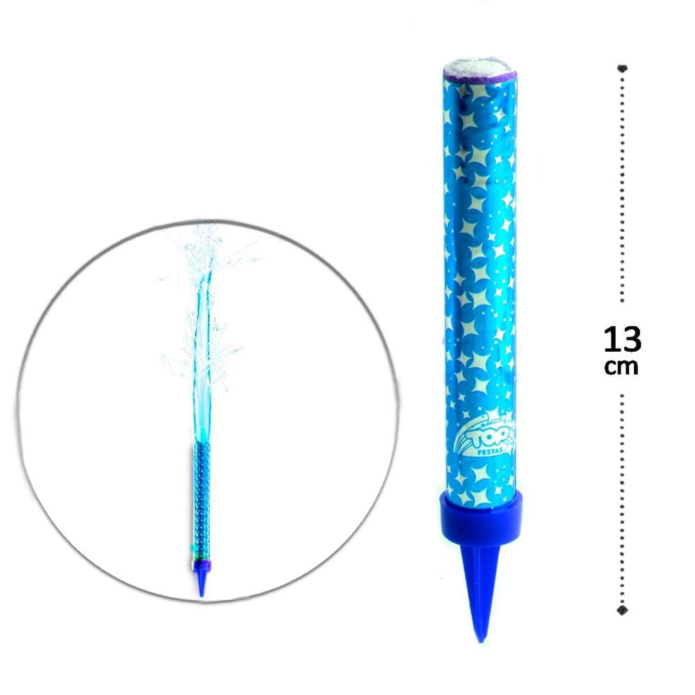 Vela de Aniversário Azuls - Tudo em Caixa