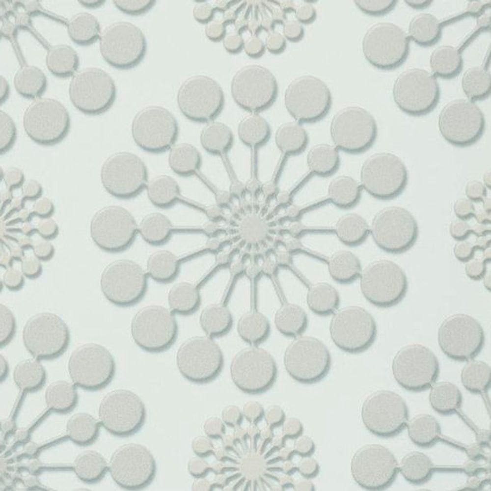Papel De Parede Ddd Em 3d Max 28321 Geométrico - Rolo 10m X 0,53m