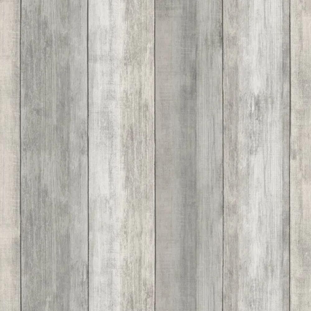 Papel De Parede Hana Madeira Cinza 2601-1