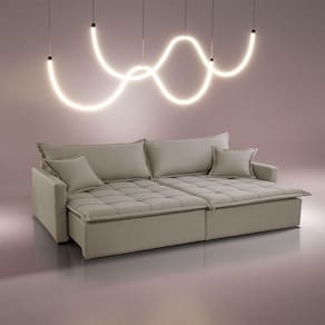 Sofá Cama Flora 02 Módulos De 80cm Br 15cm Meu Sofá Online B002 Veludo Capuccino