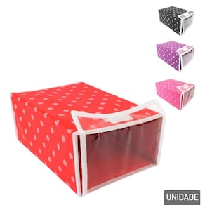 Caixa Organizadora TNT 30x20cm BOX Dobrável - Tudo em Caixa