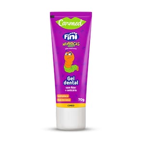 Gel Dental Carmed Fini Minhocas Azedinhas com Flúor 70g