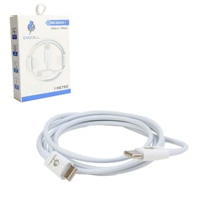 Cabo Tipo-c X Tipo-c 1m Branco - Tudo em Caixa