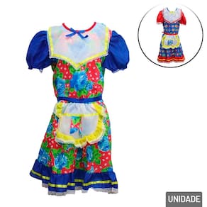 Vestido Junino Infantil GGs - Tudo em Caixa