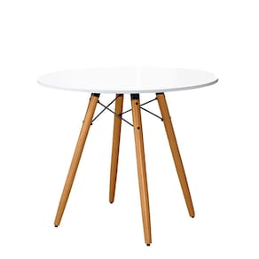 Mesa Jantar 90cm e Pé Palito de 75cm Reforçada Badalona EdeCasaMoveis
