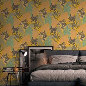 Papel De Parede Metropolitan Stories 3 Floral Amarelo 391283ms