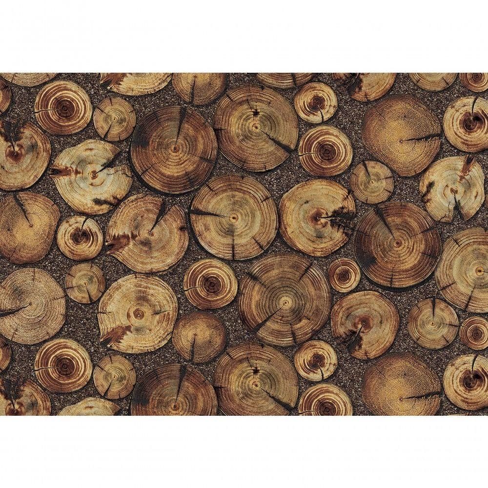 Papel De Parede Terra Gracia Roundwood (dark Ash) 831142 Terra Gracia 831142