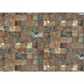 Papel De Parede Terra Gracia Square Stone Rusty Dark 831074 Terra Gracia 831074