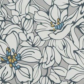 Papel De Parede Ddd Em 3d Max 28364 Floral - Rolo 10m X 0,53m