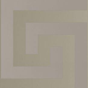 Papel De Parede Versace V Geométrico Cinza 386092