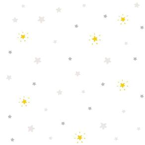 Papel De Parede Sweet Dreams Estrelinhas Nd21143 Tam. 4m²