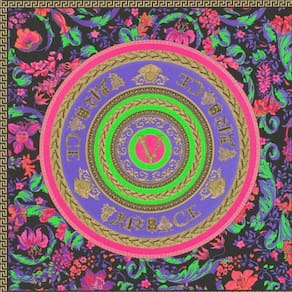 Papel De Parede Versace V Arabesco Colorido 387051