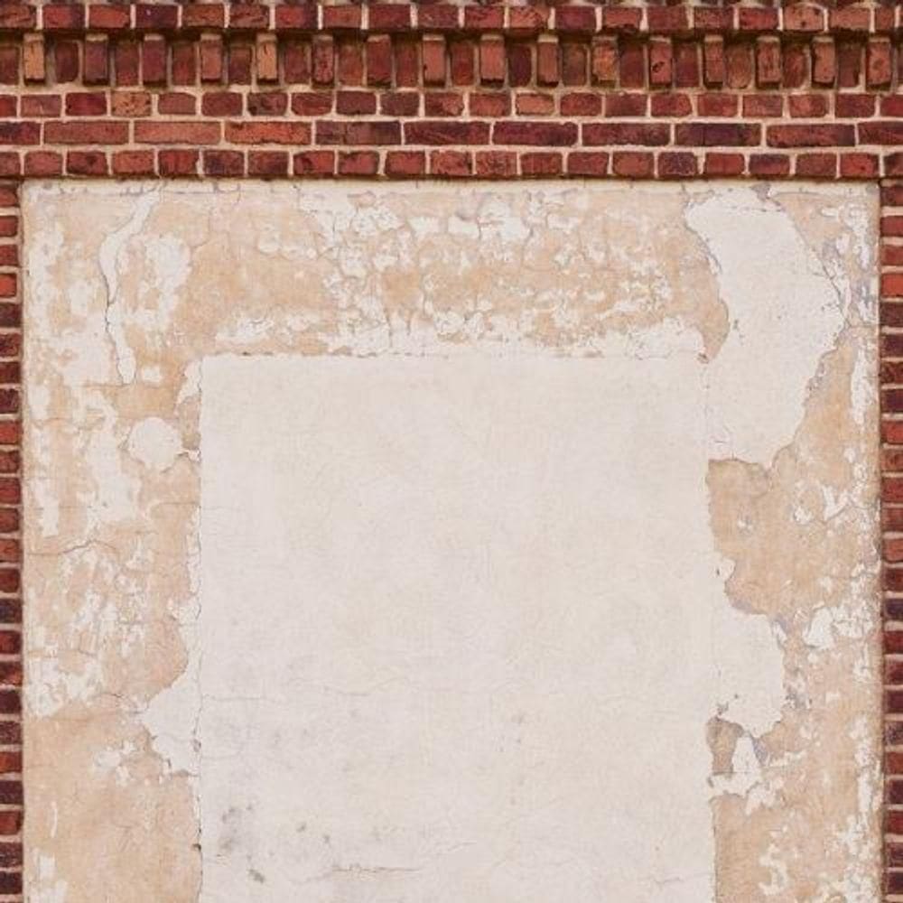 Painel De Parede The Wall 2 Tijolo Laranja 392391