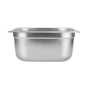 Cuba Gastronomica Inox Gn 1-2x200mm Com Tampa Brasinox