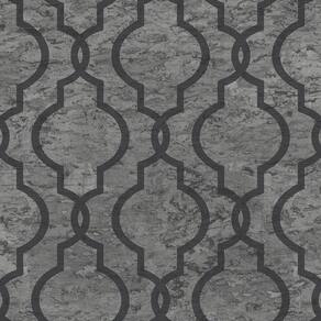 Papel De Parede Shimmer Geometria Em Mármore Uk20920 - Rolo 10m X 0,52m