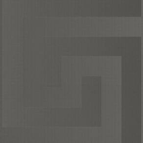 Papel De Parede Versace V Geométrico Cinza 386091