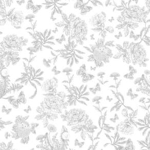 Papel De Parede Tartine Et Chocolat 4 Floral Azul 36230509tc