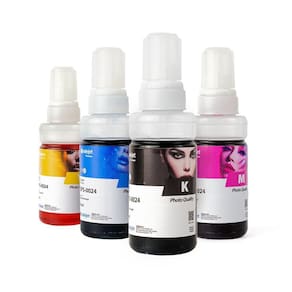 Kit 04 Garrafas 70ml Tinta Epson T664 L395 L380 L375 L220