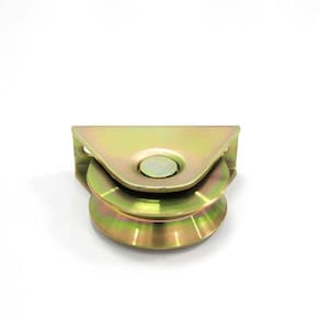 Roldana Porta De Correr 70mm Em Aço Para Box Blindex, Rodinha Para Trilho De Portão E Garagem