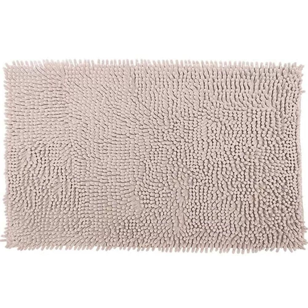 Tapete Popcorn Antiderrapante 50x70cm Bege