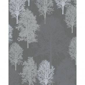 Papel De Parede Giulia árvores 6786-10 Rolo 10m X 0,53m