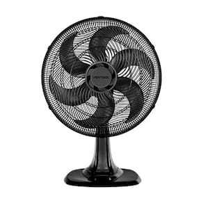 Ventilador Oscilante Mesa 40cm Turbo 6 Pás 220V Ventisol Preto 220V