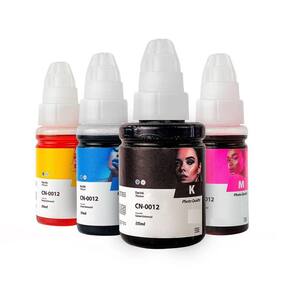 Kit 4x Garrafas De Tinta Canon G5100 Gi10bk 345ml