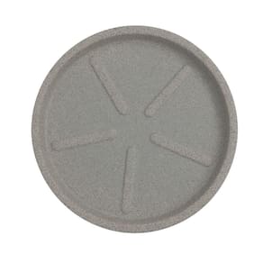 Prato De Vaso Redondo 36 X 3 Cm Cor 13 - Granito Pedra