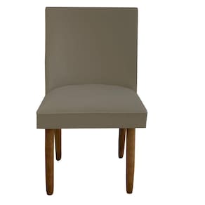 Cadeira Para Sala De Jantar Tóquio Pés Palito Suede Marrom Rato D`classe Decor