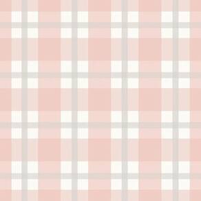 Papel De Parede Revoada Xadrez Rosa E Cinza 4459