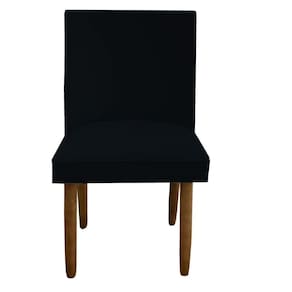 Cadeira Para Sala De Jantar Tóquio Pés Palito Suede Preto D`classe Decor