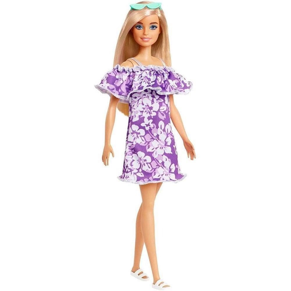 Boneca Barbie Ecológica Loira 28cm - Mattel GRB35