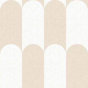 Papel De Parede Botany House Yin Yang Bege 15557