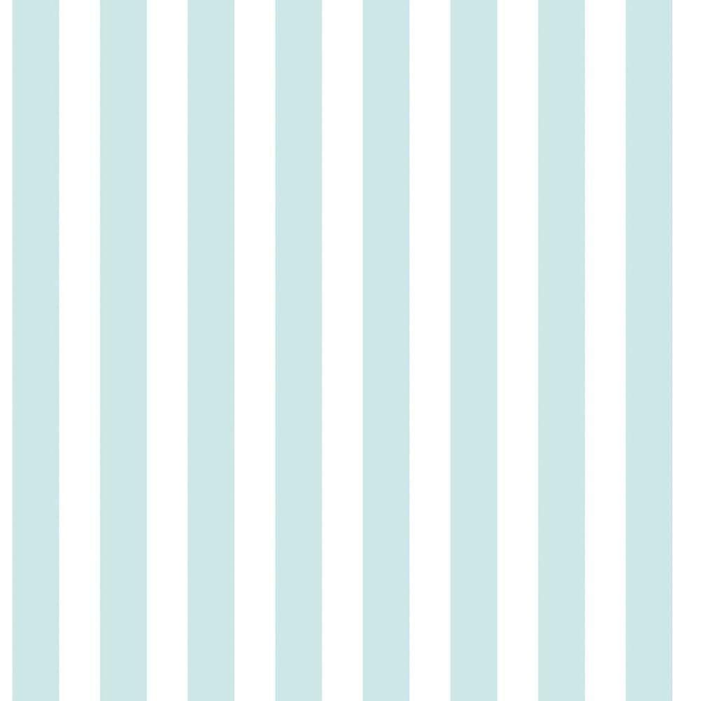 Papel De Parede Listrado - G78406 Turquesa Tiny Tots 2 - G78406